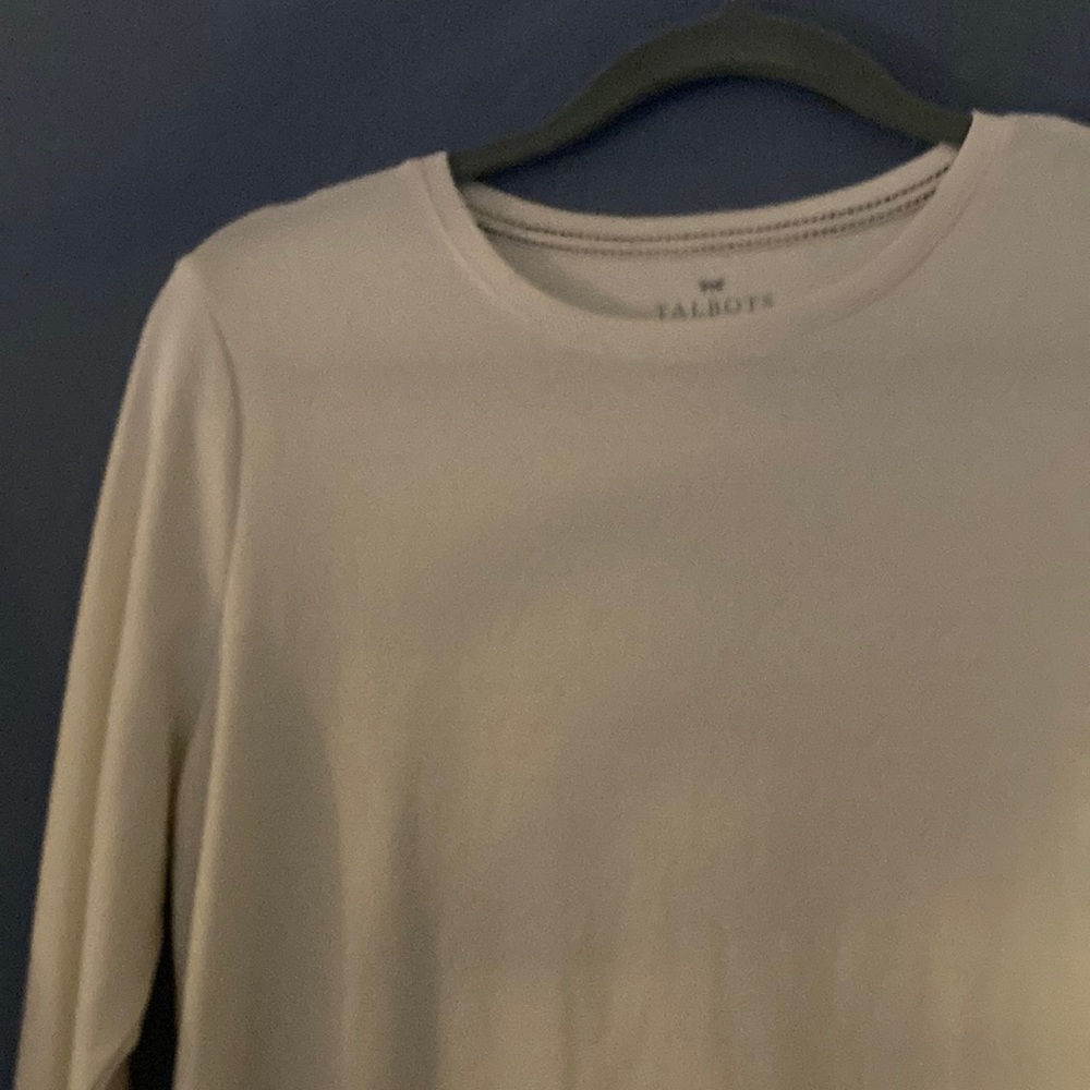 Talbots Pima cotton top, size Medium